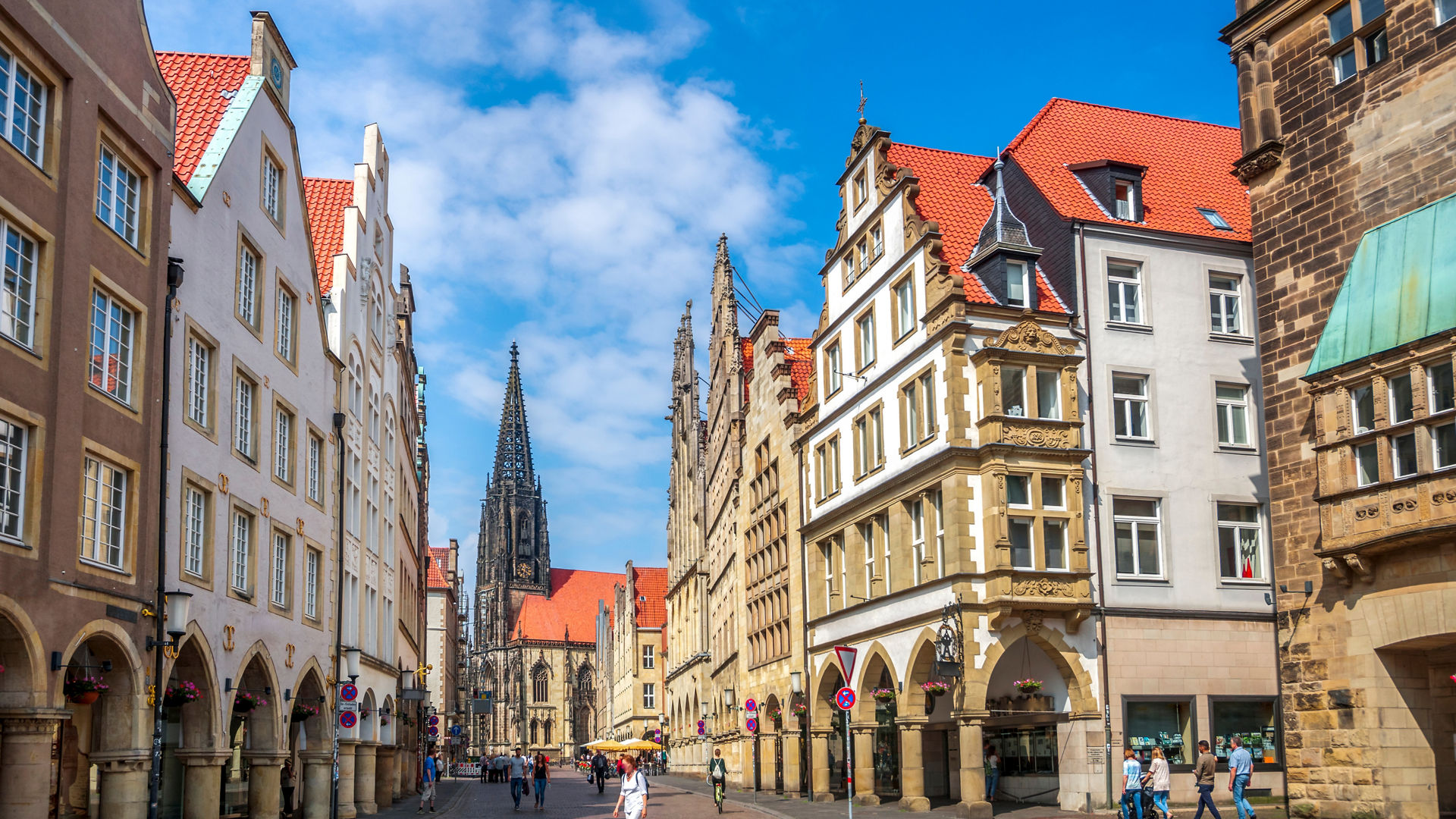 Prinzipalmarkt, Lambertikirche, Münster 