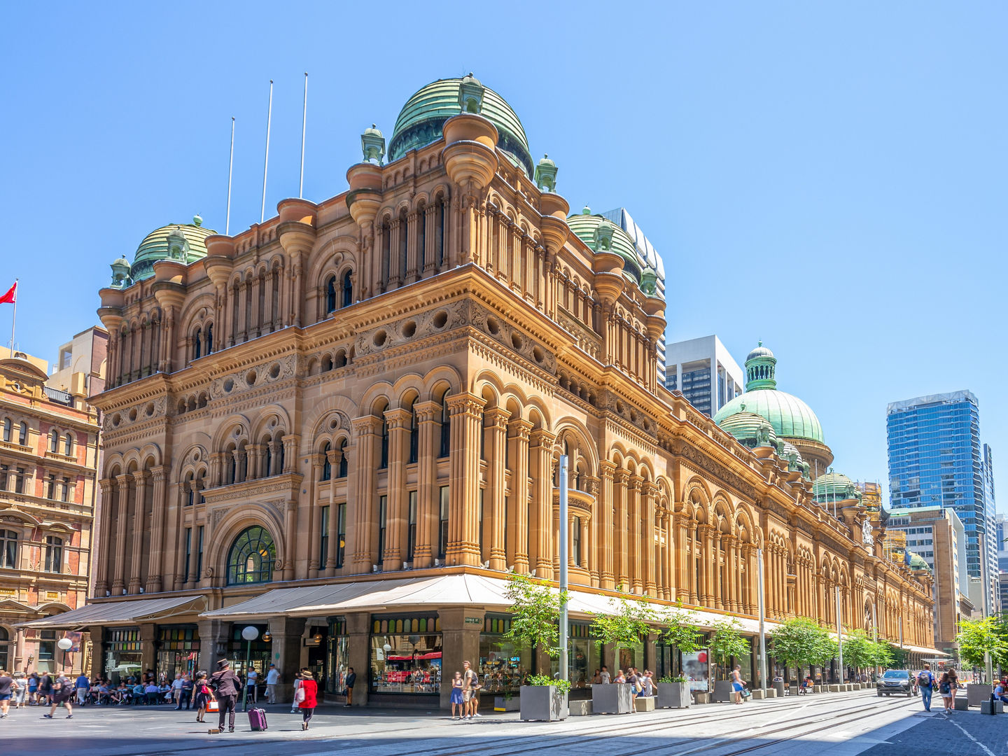 Queen Victoria Building, a heritage site in sydney