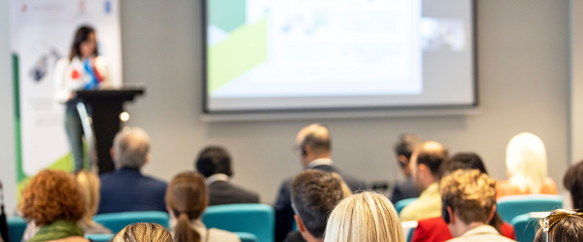 Business conference or international political meeting