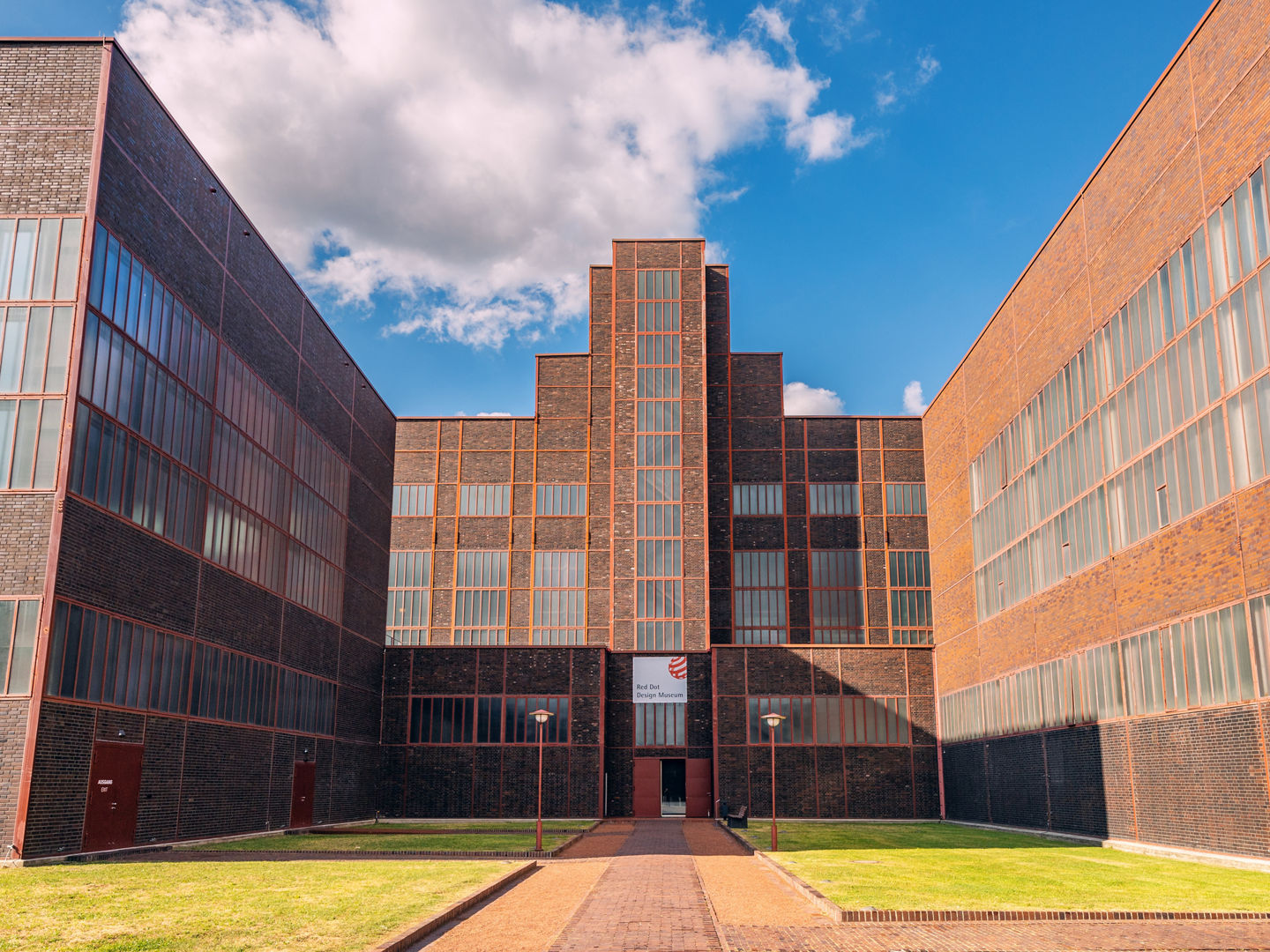 27 July 2022, Essen, Germany: Red Dot Design Museum in Zollverein unesco memorial complex
