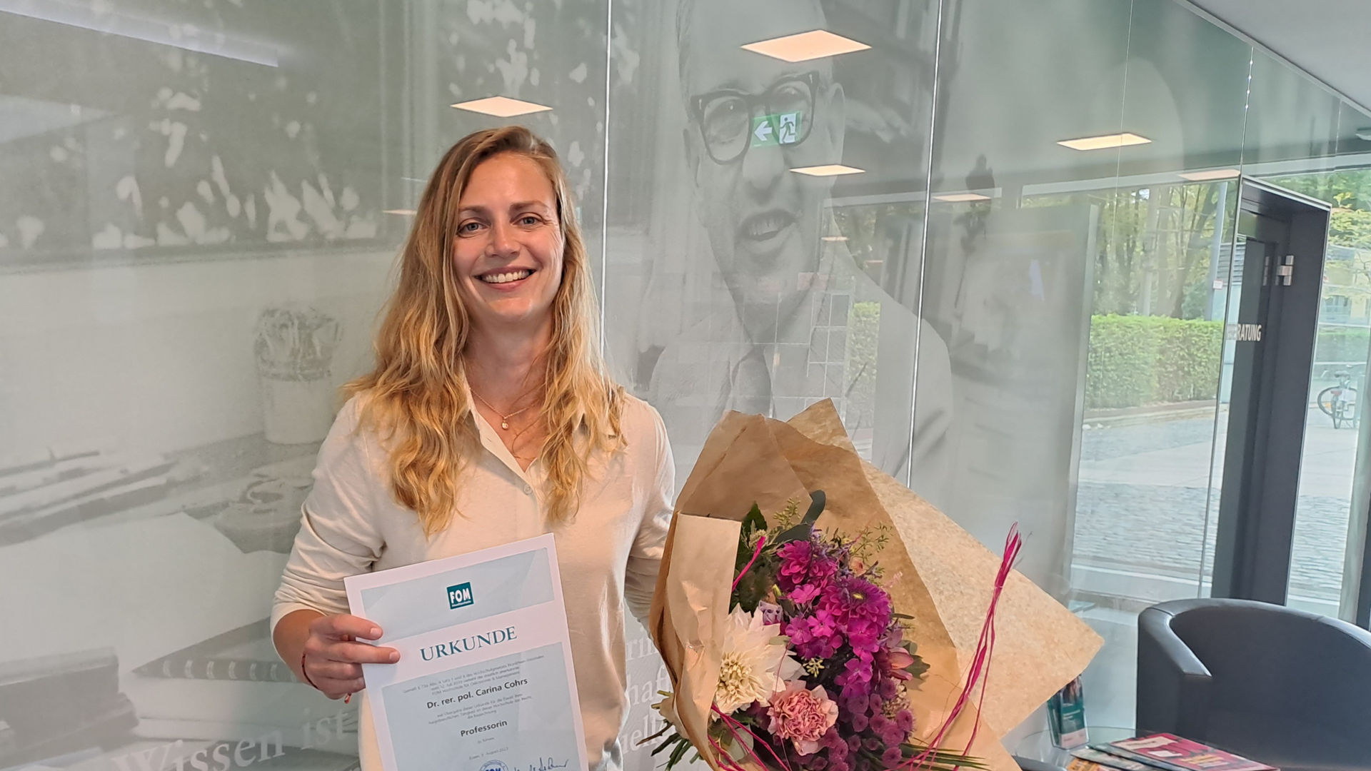 Prof. Dr. Carina Cohrs, Berufung zur Professorin 