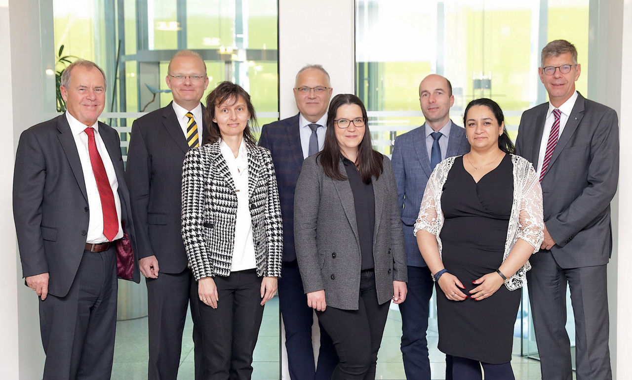 Gruppenbild Delegation Uni Sopron und Vertreter FOM