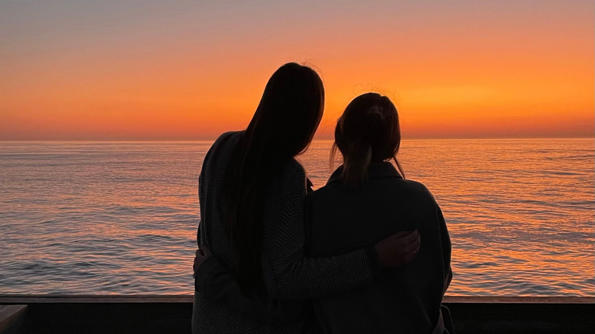 Auch wunderschöne Sonnenuntergänge zählten für die FOM Studentinnen zu den Highlights. 