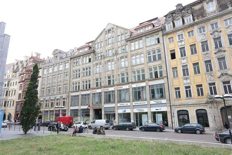 Gebäude der FOM in Leipzig, die zur virtuellen langen Nacht der Wissenschaft einlud