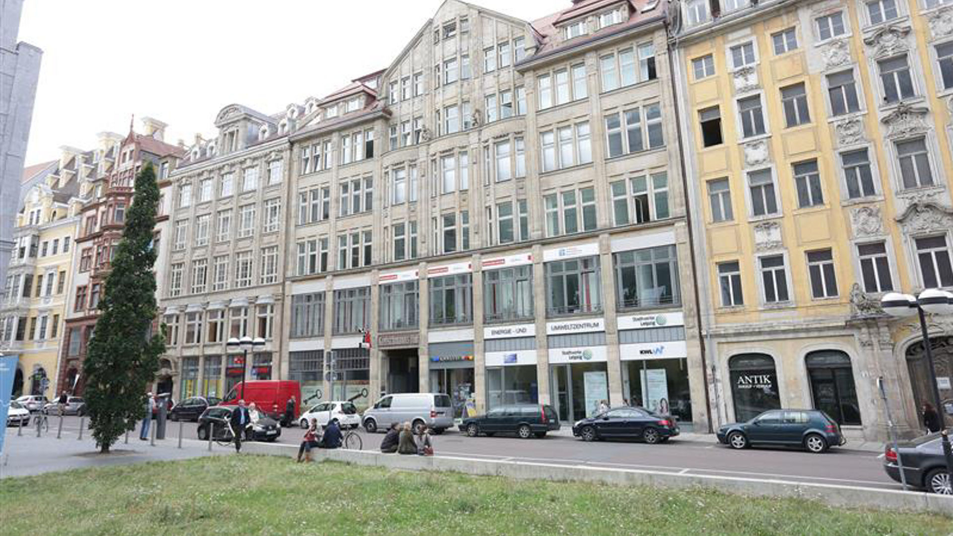 Gebäude der FOM in Leipzig, die zur virtuellen langen Nacht der Wissenschaft einlud