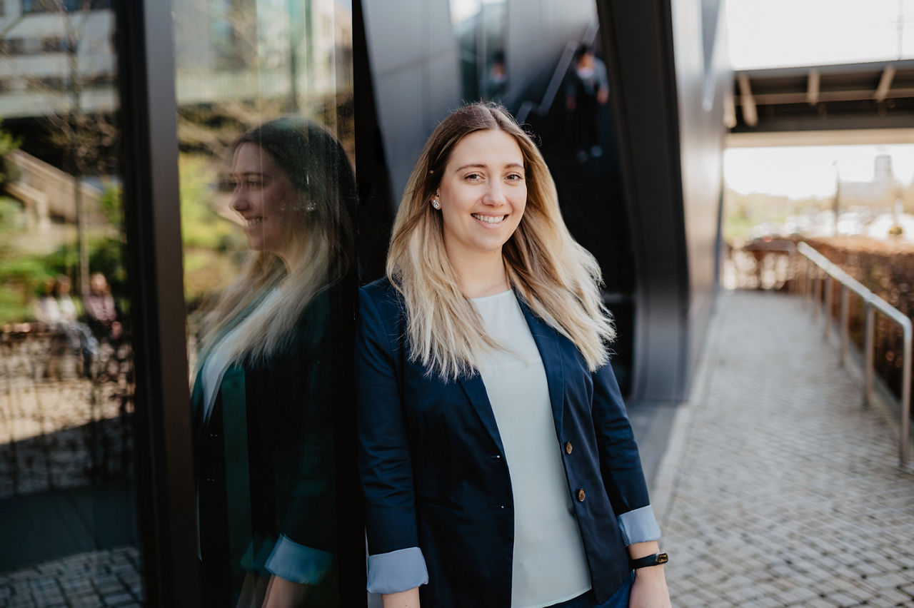 Maike Wilms studiert an der FOM Hochschule in Düsseldorf.