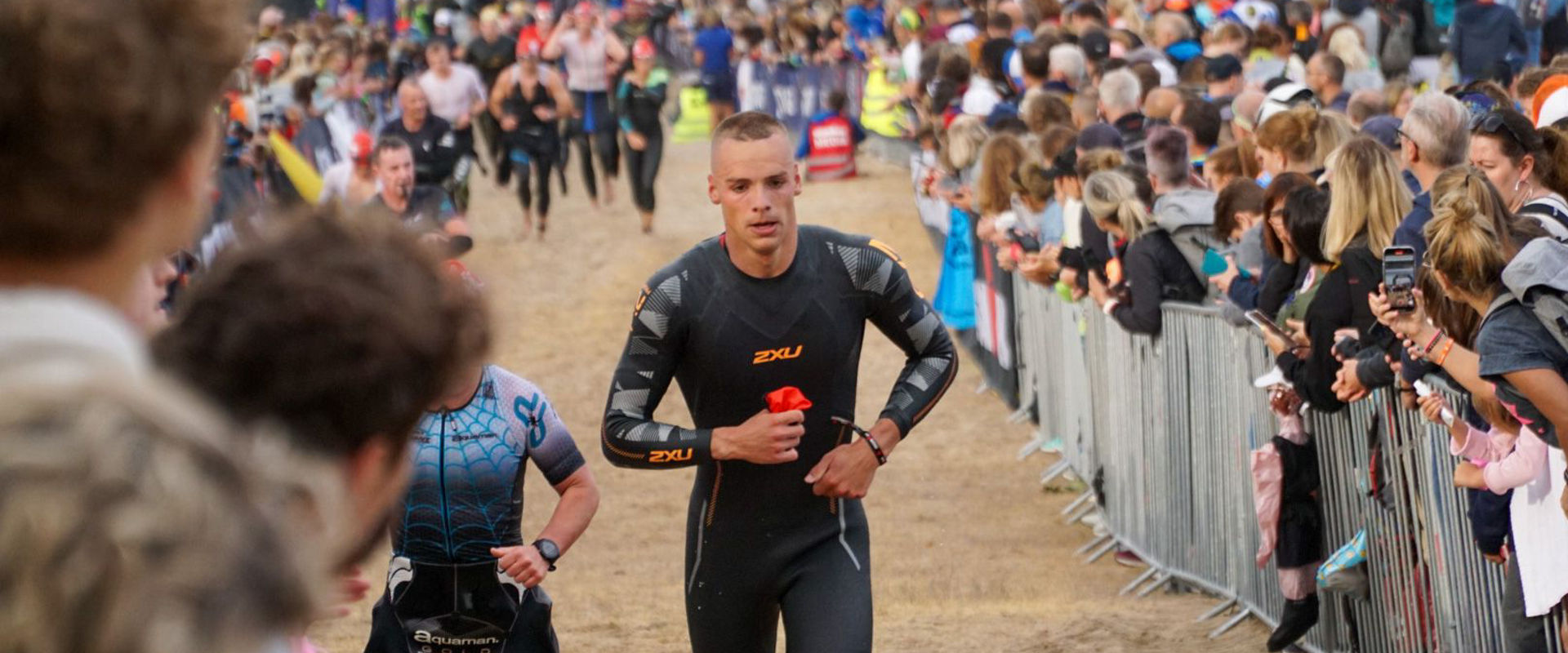 Till Steuber, FOM Student, Kassel, beim Ironman in Frankfurt