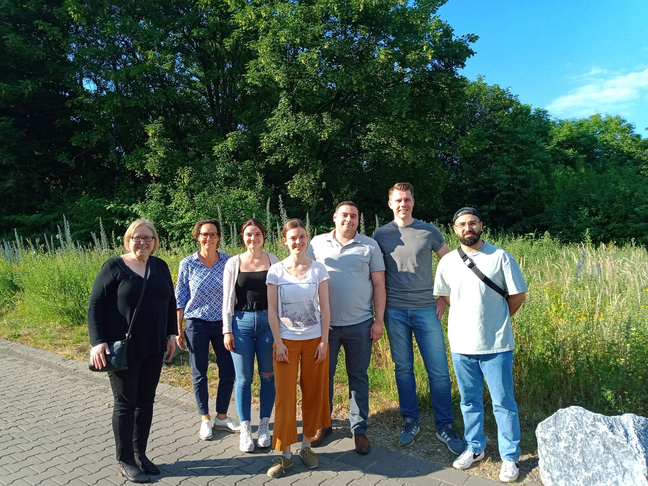 Gruppenbild Exkursion Knipex